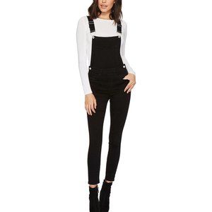 Blank Nyc High Rise Fitted Overalls - Black - Size 31